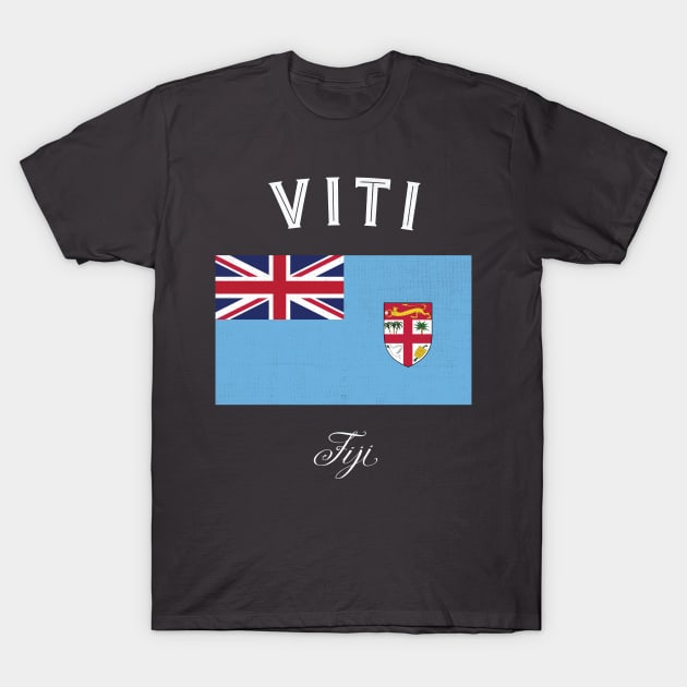 Fiji Flag T-Shirt by phenomad